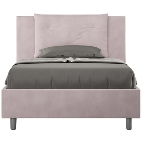 Letto 1 Piazza e Mezzo 120x190 cm con Rete Appia Glicine