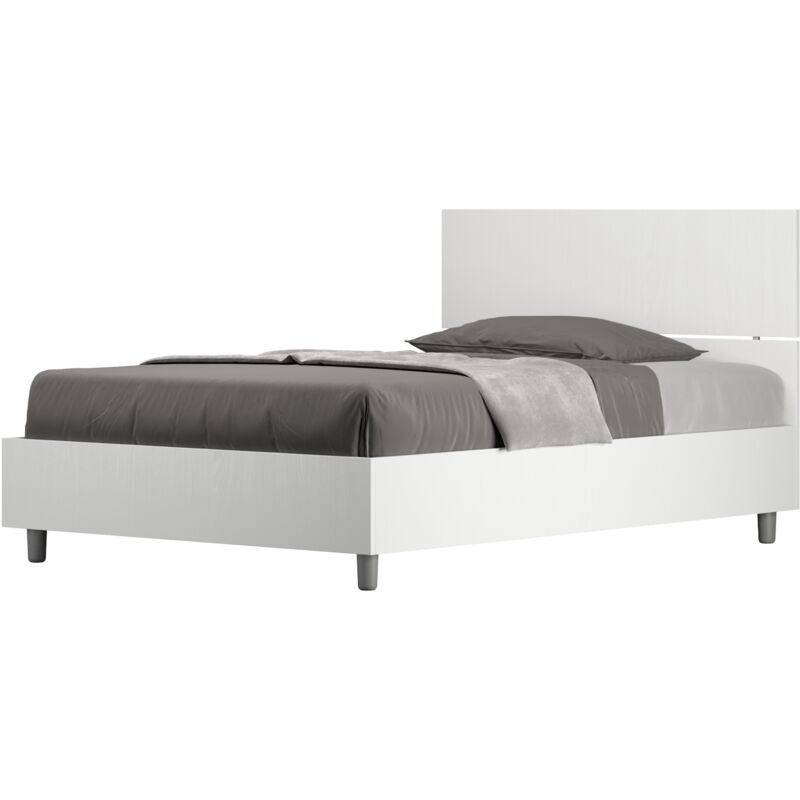 Giordanoshop Letto 1 Piazza E Mezzo 120x200 Cm Con Rete Testata Dri...