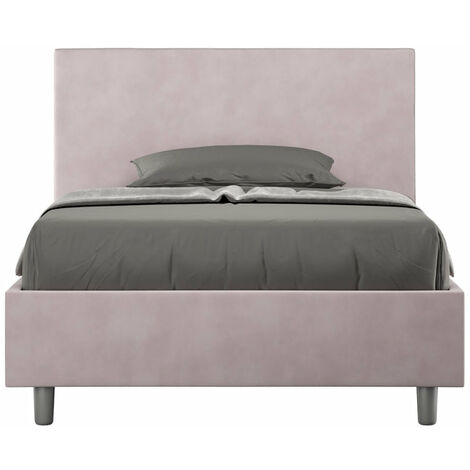 Letto 1 Piazza e Mezzo 120x210 cm Senza Rete Adele Glicine