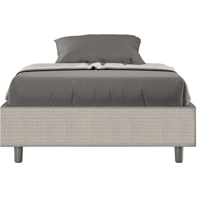 Giordanoshop Letto 1 Piazza E Mezzo Sommier 120x200 Cm Con Rete Aze...