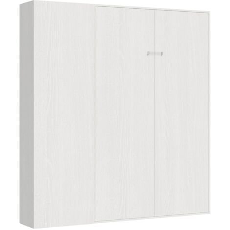Letto 120 Kentaro Bianco Frassino con colonna sx-dx
