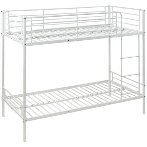 Letto a castello 2 x 90 x 190 cm Bianco - DUOTIS II
