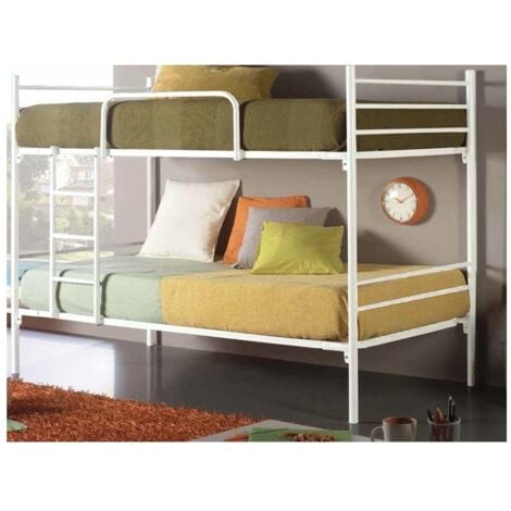 BEFARA Bianco - 80 x 180 - Senza letto aggiuntivo