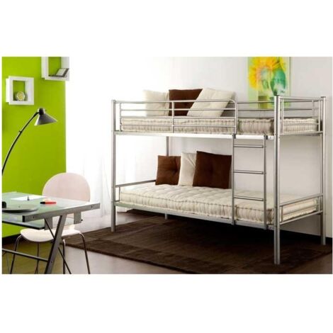 LETTO A CASTELLO TWINS - Nero