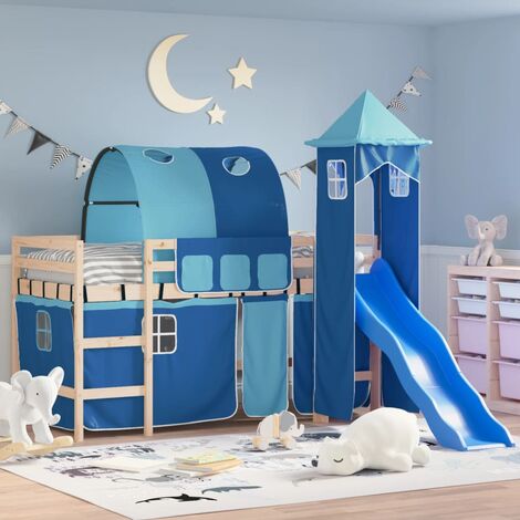 Letto soppalco casetta per bambini in legno Chuck Xlab