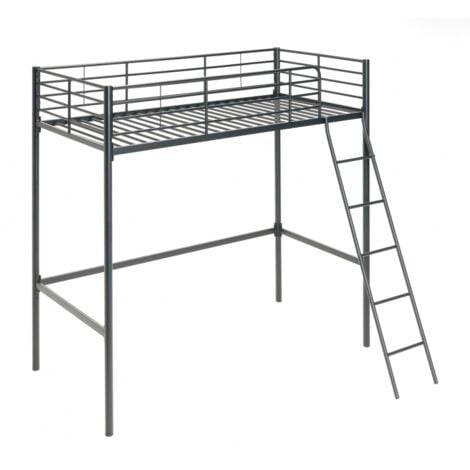 BEFARA LETTO A SOPPALCO NERO NERU