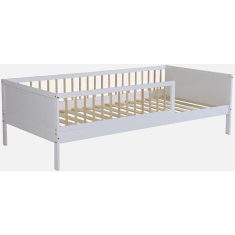 Letto bambino 90 x 190 cm pino naturale rete a doghe inclusa