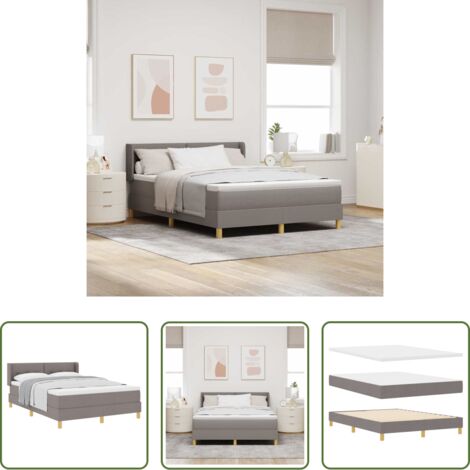 Letto box spring -  Letto a Molle&lt / strong&gt Talpa 160 x 200 cm Tessuto