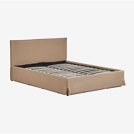 Letto con contenitore imbottito Lorea SKLUM            