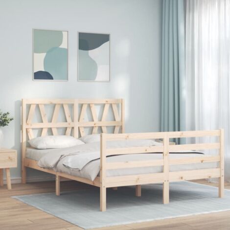 Letto con testiera -  - Letto con pediera