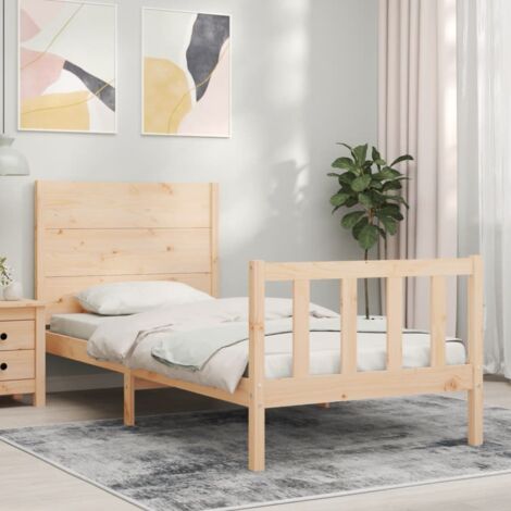 Letto con testiera -  - Letto con pediera