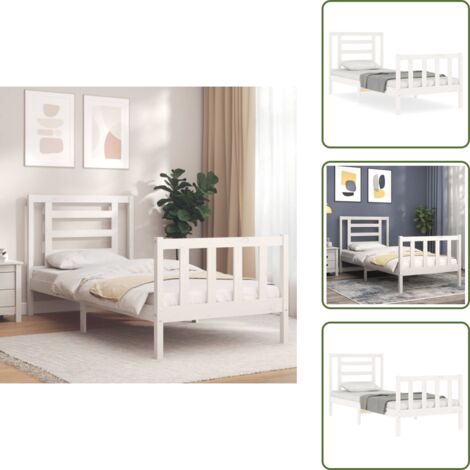 Letto con testiera -  - Letto con pediera