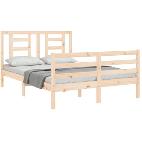 Letto con testiera -  - Letto con pediera