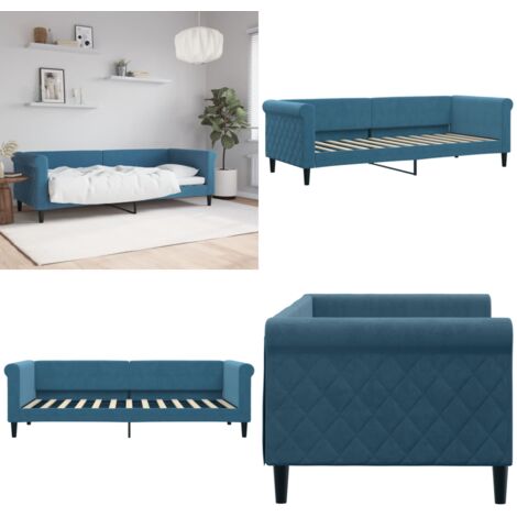 Letto da Giorno 80x200 cm in Velluto - Divano letto - Letto in velluto