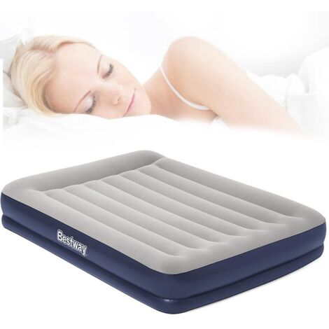 Letto Gonfiabile - BESTWAY - Materasso per 2 Persone - 203 x 152 x 36 cm - Pompa Elettrica Integrata