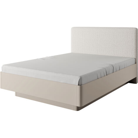 Letto imbottito, 214 x 156,5 x 102,5 cm, Solo struttura, senza materasso