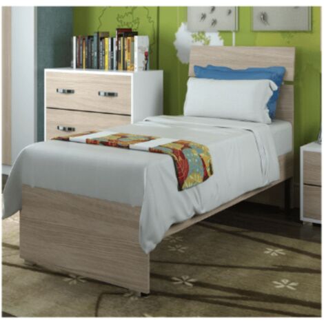 Letto in legno una piazza per la cameretta dei bambini,