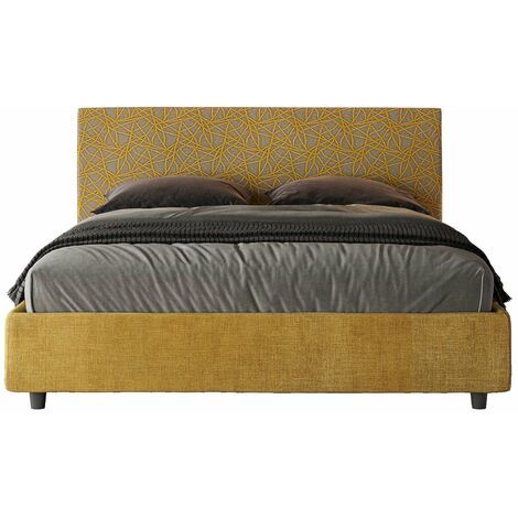 Letto Matrimoniale 160x190 cm con Rete Arla Norris 08 Era 06