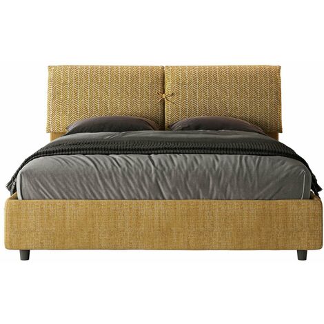 Letto Matrimoniale 160x190 cm con Rete Mados Giada 3 Aragona 3