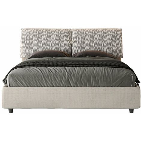 Letto Matrimoniale 160x190 cm con Rete Mados Giada Aragona