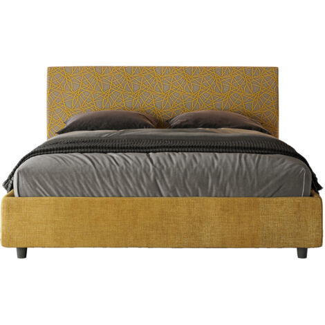 Letto Matrimoniale 160x190 cm Senza Rete Arla Norris 08 Era 06
