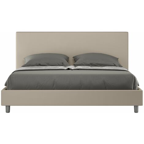 Letto Matrimoniale 160x190 cm Senza Rete Naspy Tortora