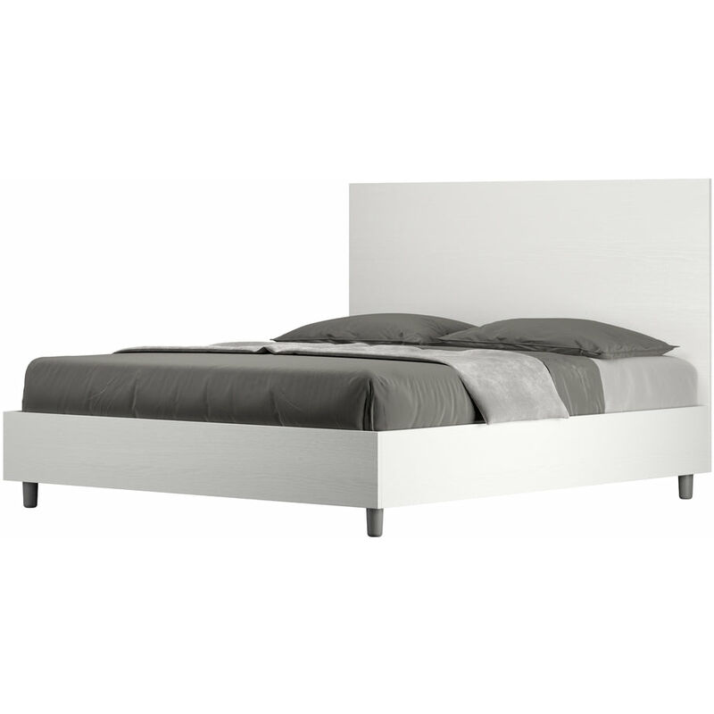 Giordanoshop Letto Matrimoniale 160x190 Cm Con Rete E Contenitore N...