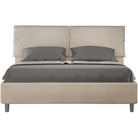 Letto Matrimoniale 160x190 cm Senza Rete Sleeper Sabbia