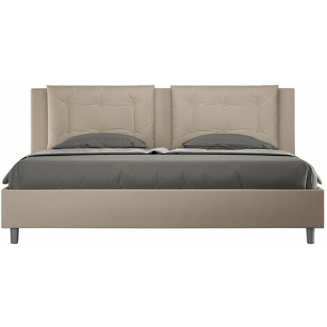 Letto Matrimoniale 160x200 cm con Rete Annalisa Tortora