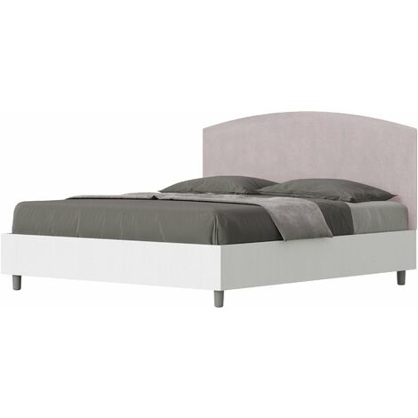 Letto Matrimoniale 160x200 cm con Rete Antilia Glicine