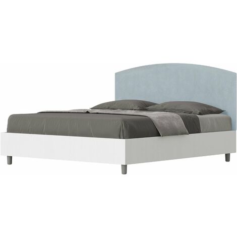 Letto Matrimoniale 160x200 cm Senza Rete Antilia Azzurro