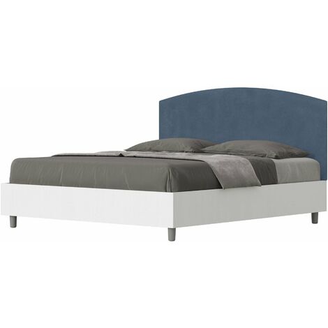 Letto Matrimoniale 160x200 cm Senza Rete Antilia Blu