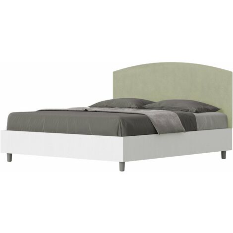 Letto Matrimoniale 160x200 cm Senza Rete Antilia Tè verde