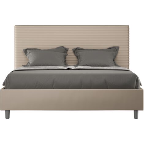 Letto Matrimoniale 160x200 cm Senza Rete Focus Tortora