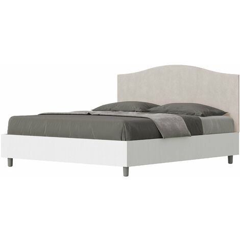 Letto Matrimoniale 160x200 cm Senza Rete Grace Sabbia
