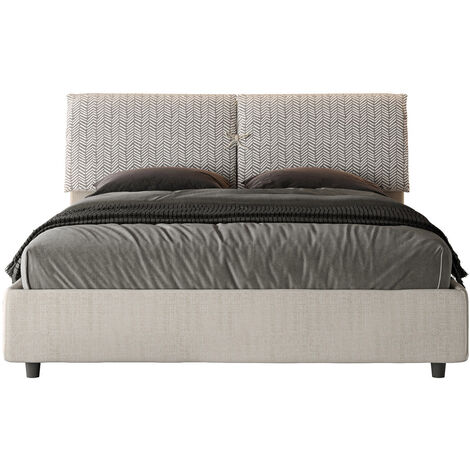 Letto Matrimoniale 160x200 cm Senza Rete Mados Giada Aragona