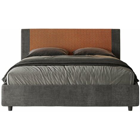 Letto Matrimoniale 160x200 cm Senza Rete Rosal Norris 25 Labirinto 4