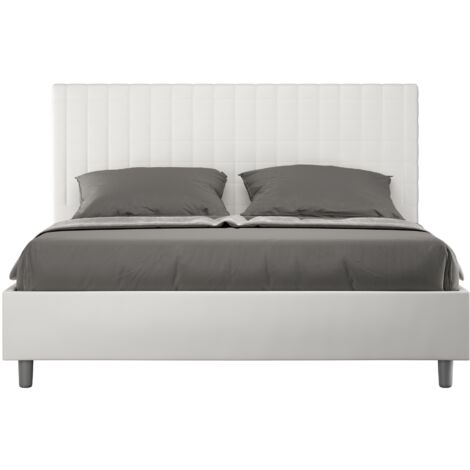 Letto Matrimoniale 160x200 cm Senza Rete Sunny Bianco