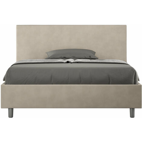 Letto Matrimoniale 160x210 cm Senza Rete Adele Sabbia
