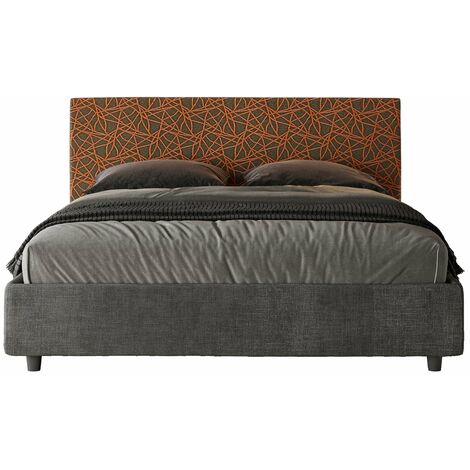 Letto Matrimoniale 160x210 cm Senza Rete Arla Norris 25 Era 4