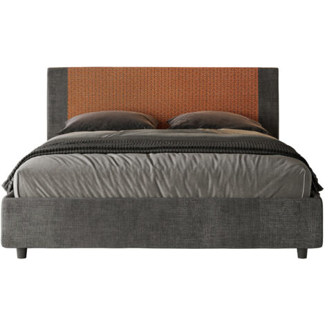 Letto Matrimoniale 160x210 cm Senza Rete Rosal Norris 25 Labirinto 4