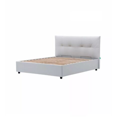 letto matrimoniale contenitore "easy" perla 160x190 cm