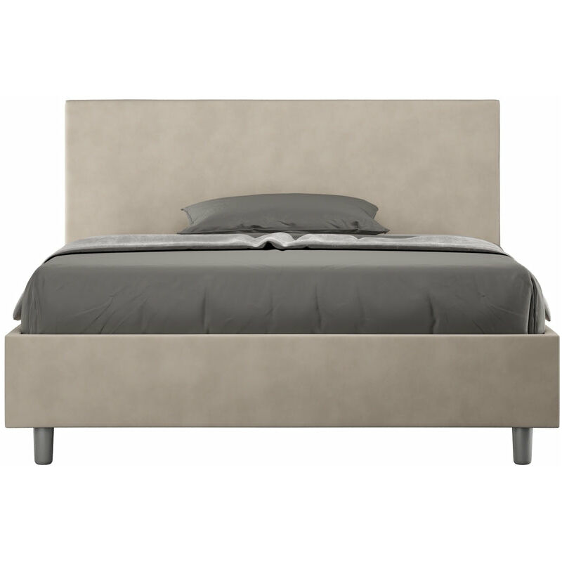 Giordanoshop Letto Matrimoniale Large 180x190 Cm Con Rete E Conteni...