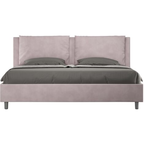 Letto Matrimoniale Large 180x200 cm Senza Rete Antea Glicine