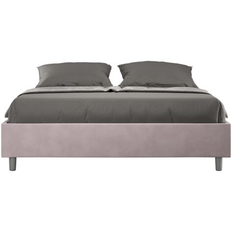 Letto Matrimoniale Sommier 160x210 cm con Rete Azelia Glicine