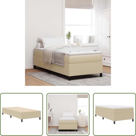 Letto moderno -  Struttura letto piattaforma Grigio Verde 100 x 200 cm