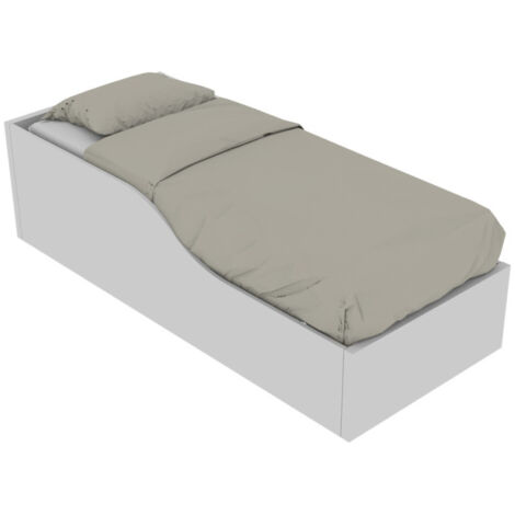 Letto Montessori singolo 80x190 Infante - Bianco