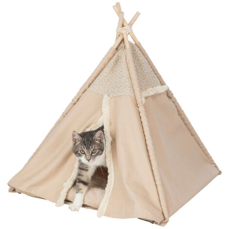 Letto per animali domestici Trixie Beige 55 × 65 × 55 cm