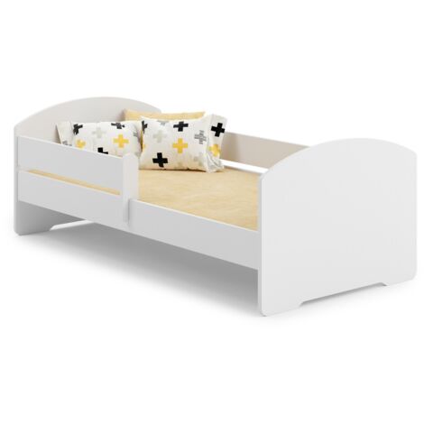 Letto per bambini - 140x70 - con sponda - materasso incluso