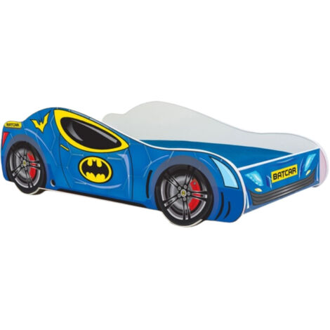 Letto per bambini BATCAR 140x70 - con materasso